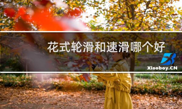 花式轮滑和速滑哪个好