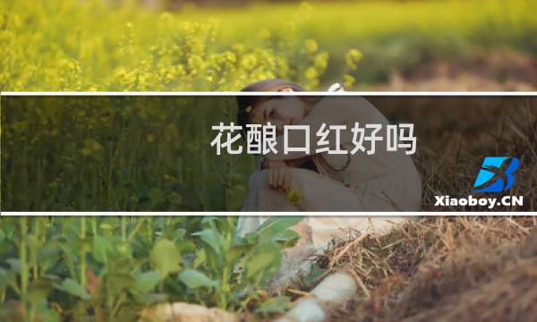 花酿口红好吗