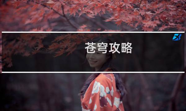 苍穹攻略