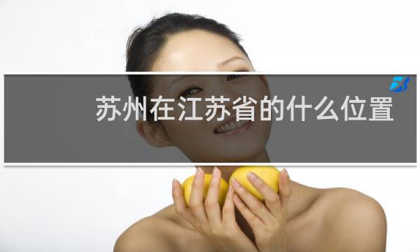 苏州在江苏省的什么位置