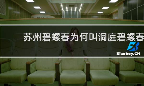 苏州碧螺春为何叫洞庭碧螺春