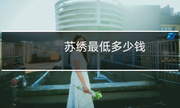 苏绣最低多少钱