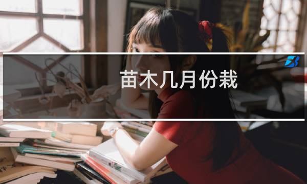 苗木几月份栽