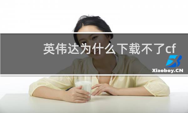 英伟达为什么下载不了cf