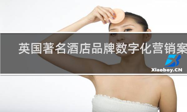 英国著名酒店品牌数字化营销案例