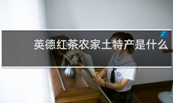 英德红茶农家土特产是什么