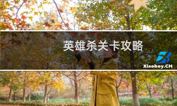 英雄杀关卡攻略