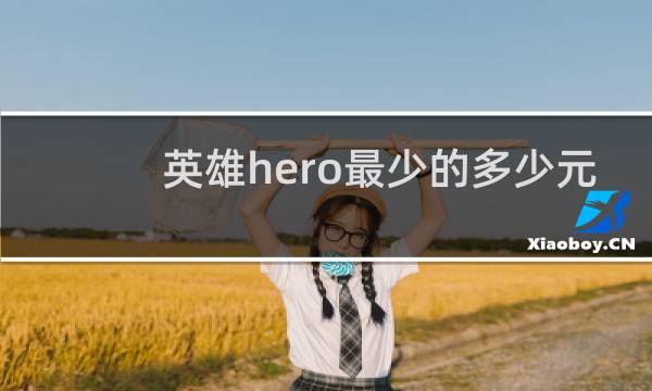 英雄hero最少的多少元