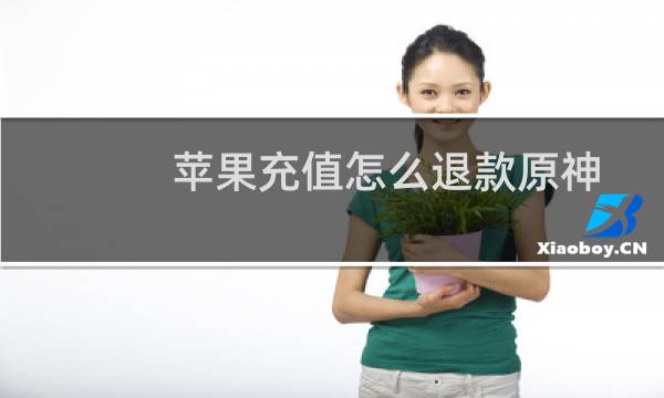 苹果充值怎么退款原神