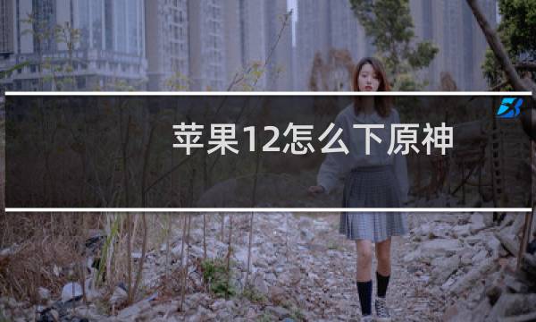 苹果12怎么下原神