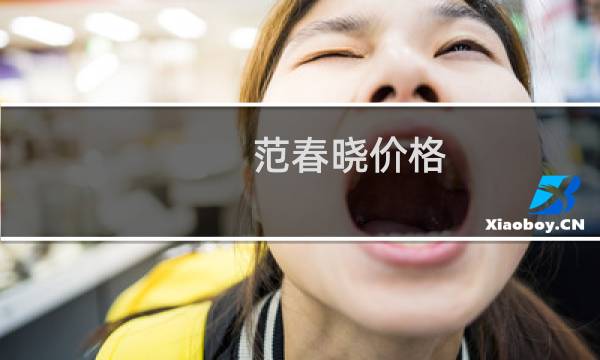 范春晓价格