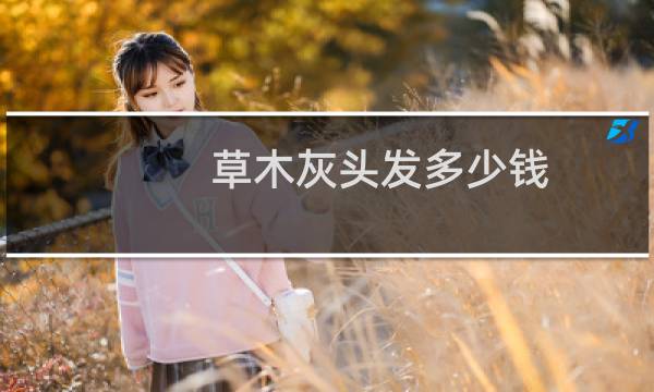 草木灰头发多少钱