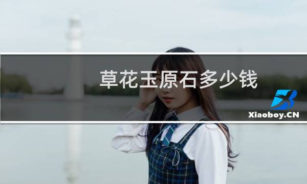 草花玉原石多少钱