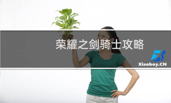 荣耀之剑骑士攻略