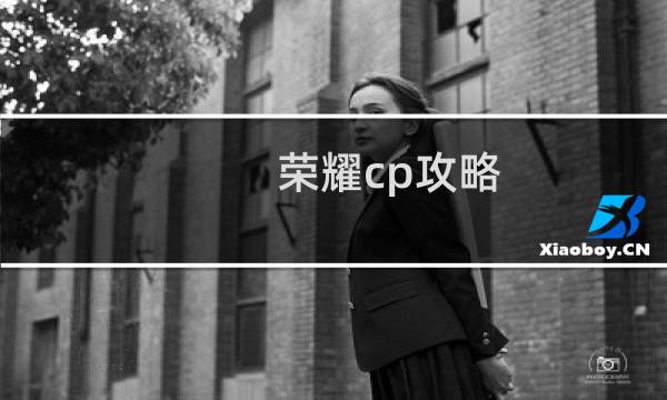 荣耀cp攻略