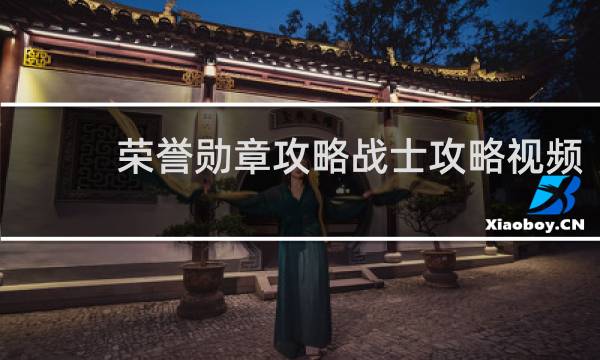 荣誉勋章攻略战士攻略视频