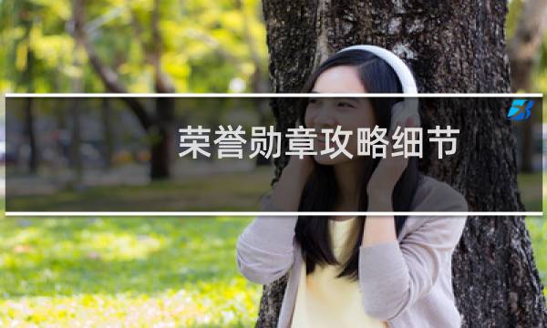 荣誉勋章攻略细节