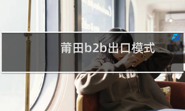 莆田b2b出口模式