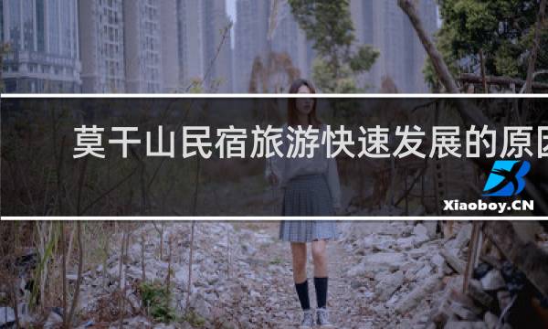 莫干山民宿旅游快速发展的原因