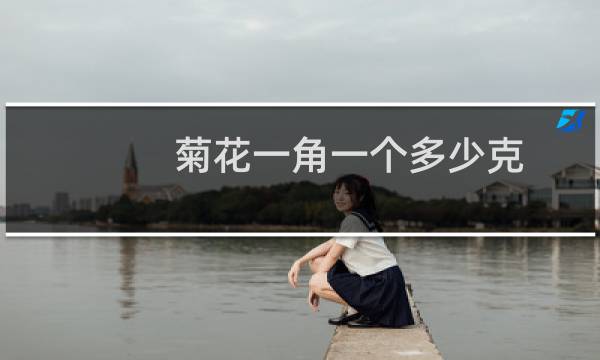 菊花一角一个多少克