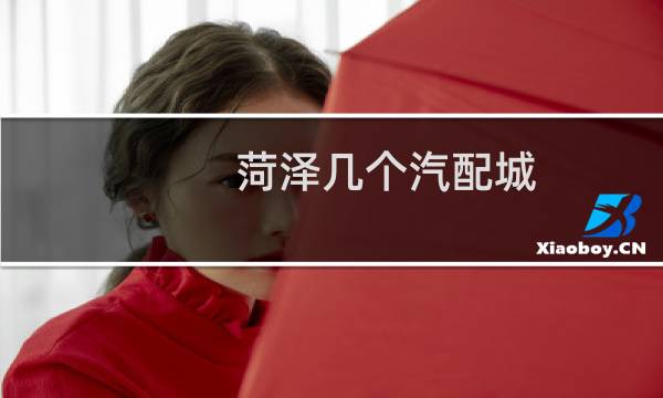 菏泽几个汽配城