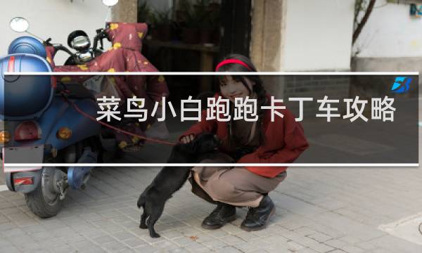 菜鸟小白跑跑卡丁车攻略