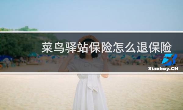菜鸟驿站保险怎么退保险