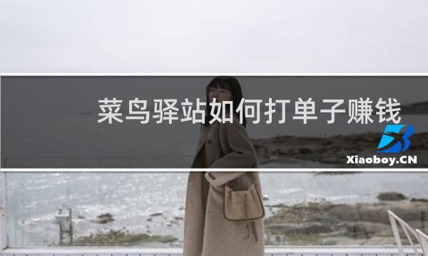 菜鸟驿站如何打单子赚钱