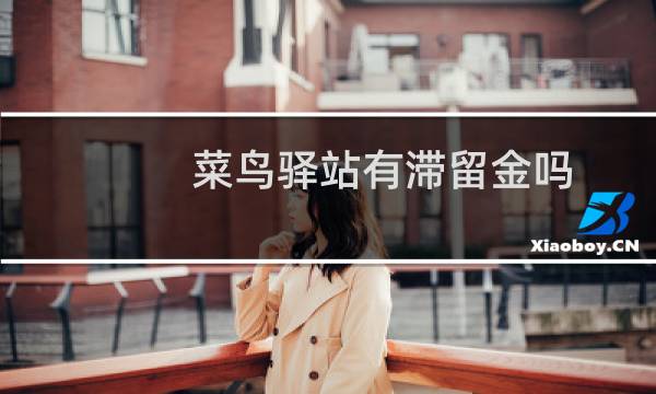 菜鸟驿站有滞留金吗