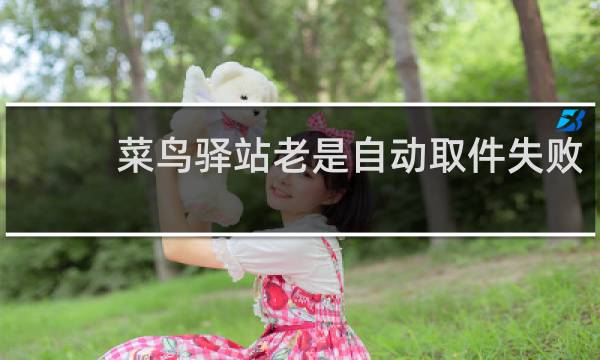 菜鸟驿站老是自动取件失败