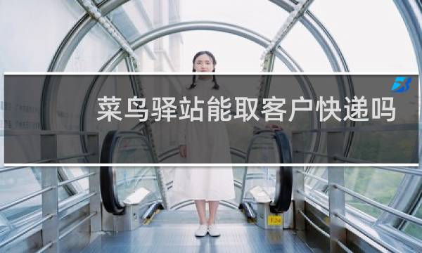 菜鸟驿站能取客户快递吗