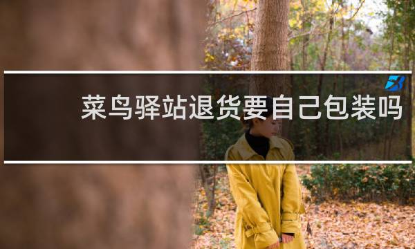 菜鸟驿站退货要自己包装吗