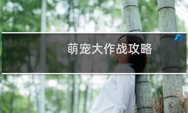 萌宠大作战攻略