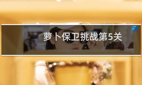 萝卜保卫挑战第5关