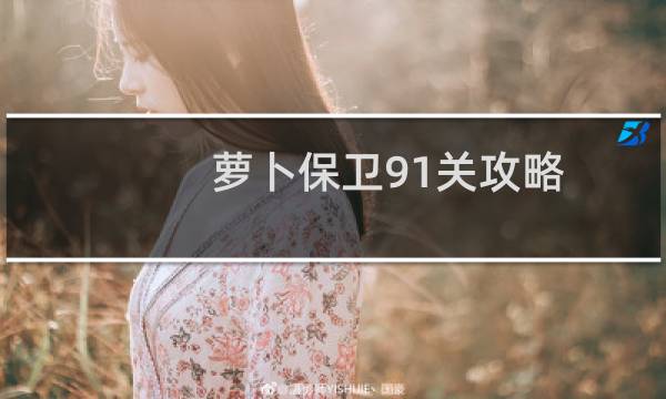 萝卜保卫91关攻略