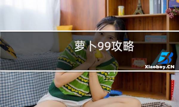 萝卜99攻略