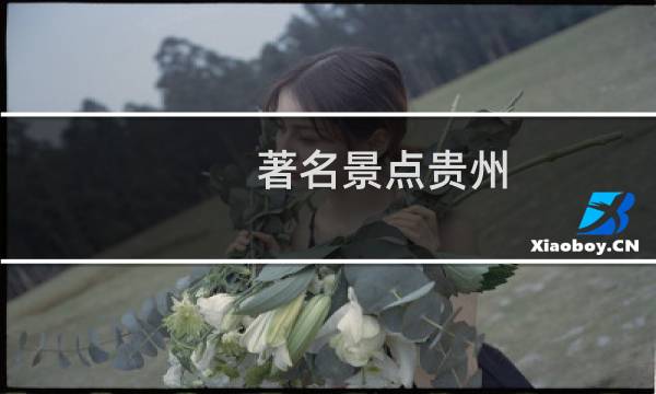 著名景點(diǎn)貴州