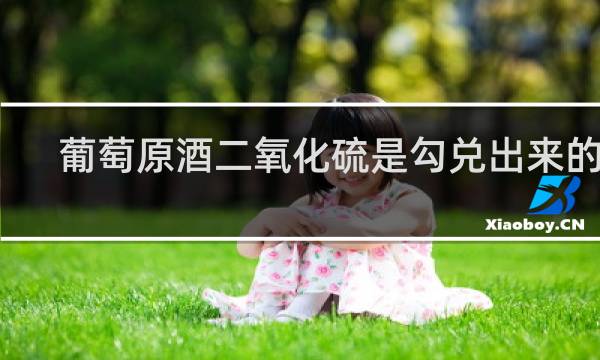 葡萄原酒二氧化硫是勾兑出来的吗