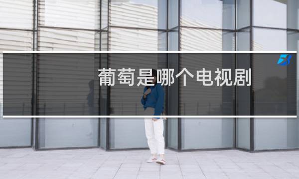 葡萄是哪个电视剧