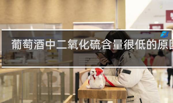 葡萄酒中二氧化硫含量很低的原因是