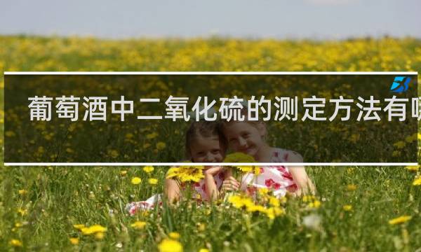 葡萄酒中二氧化硫的测定方法有哪些