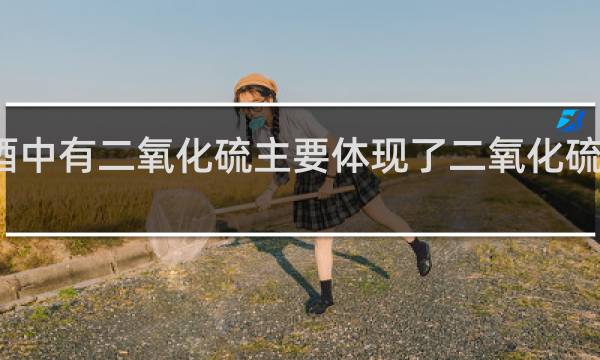 葡萄酒中有二氧化硫主要体现了二氧化硫的什么性质