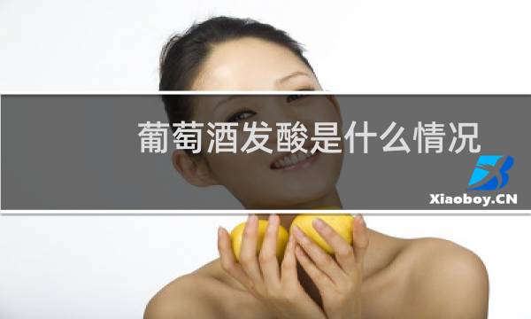 葡萄酒发酸是什么情况