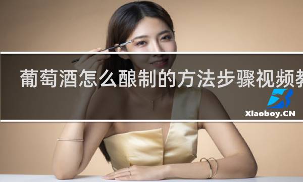 葡萄酒怎么酿制的方法步骤视频教程
