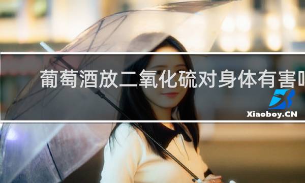 葡萄酒放二氧化硫对身体有害吗