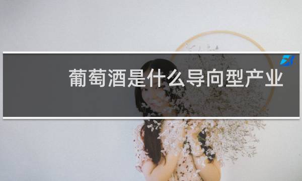 葡萄酒是什么导向型产业
