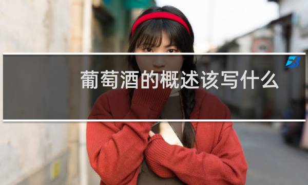 葡萄酒的概述该写什么