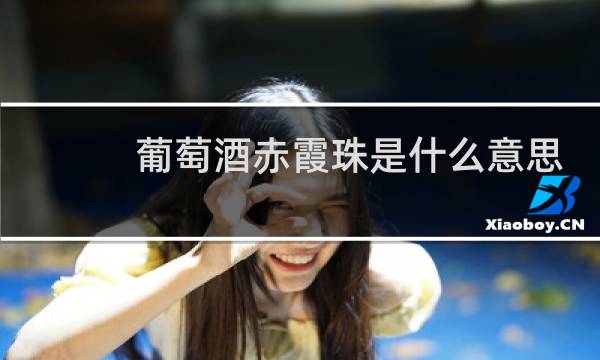 葡萄酒赤霞珠是什么意思?