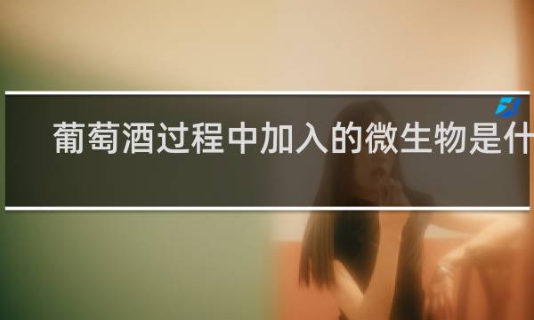 葡萄酒过程中加入的微生物是什么