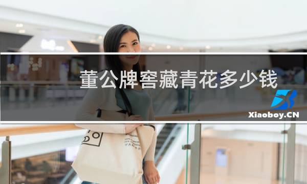董公牌窖藏青花多少钱